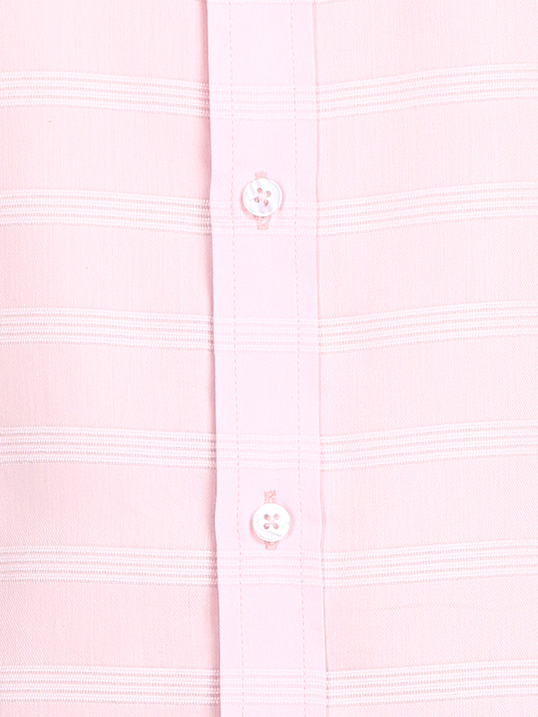 White Stripe Pink Slim Fit Shirt
