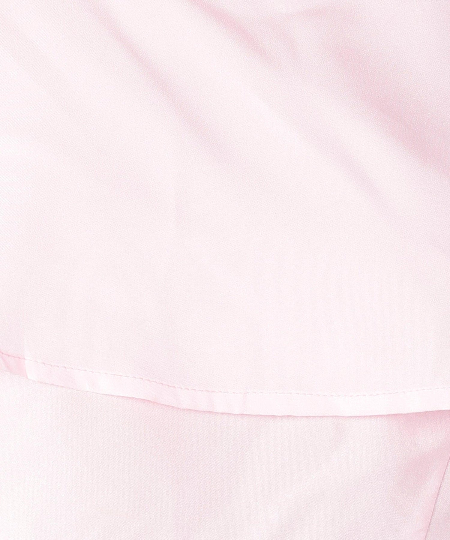 Women Baby Pink Shoulder Straps Top - Znxclothing