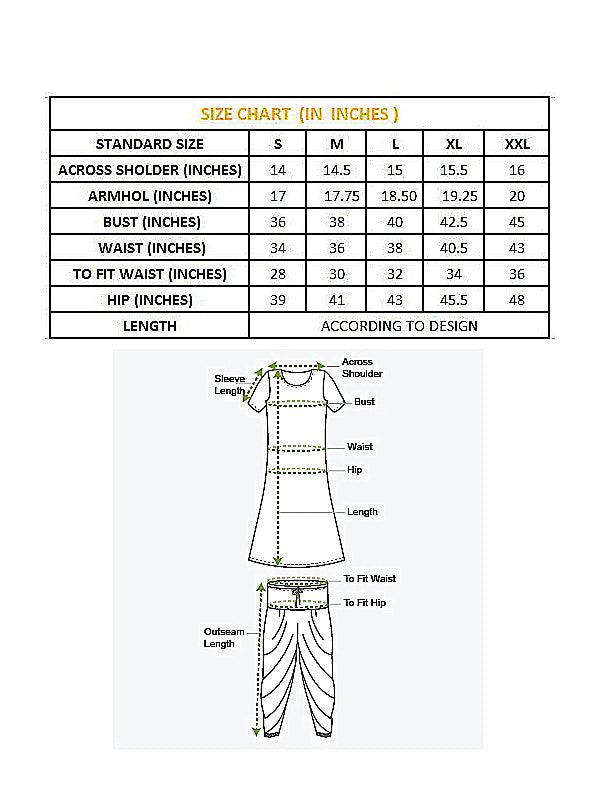 Beige &amp; Green Printed A-Line Kurta - Znxclothing